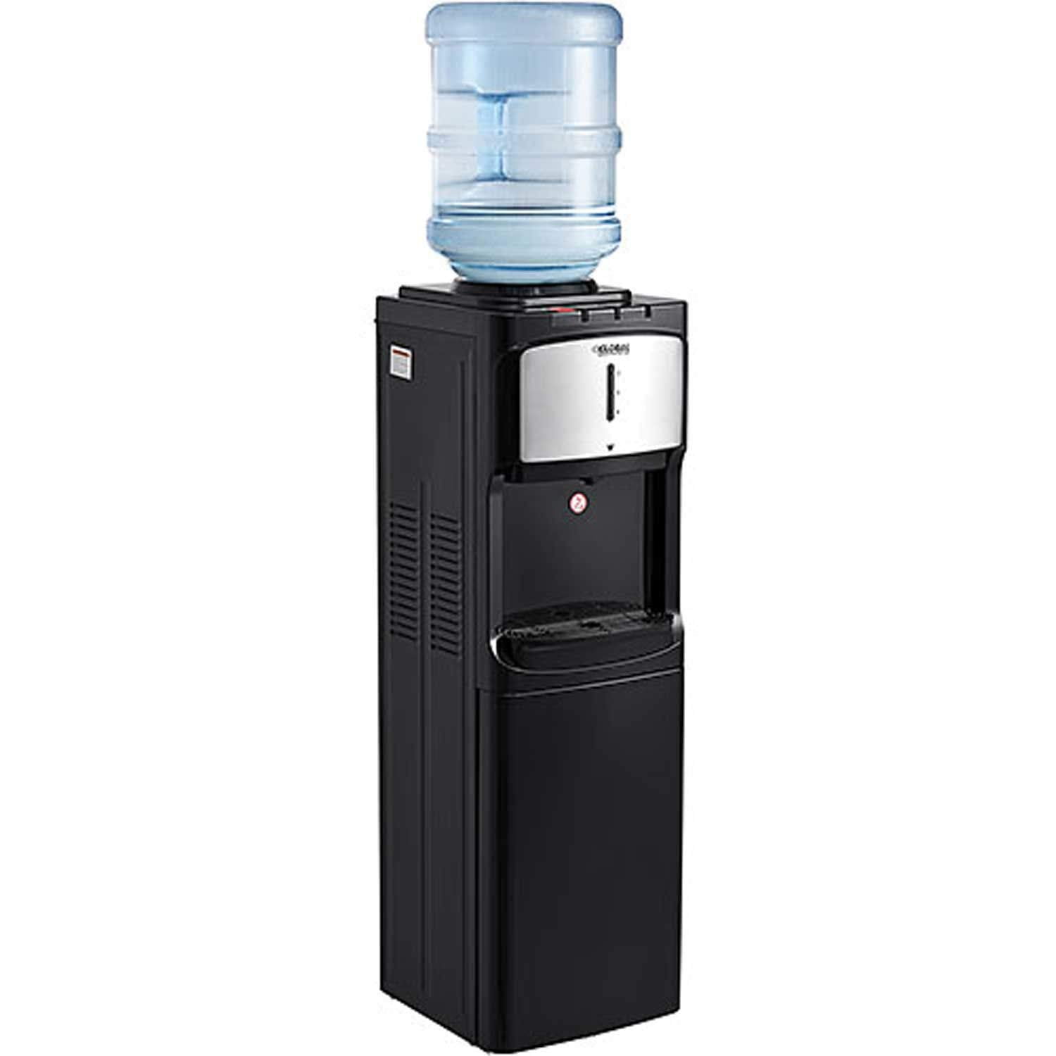 TCL Household Appliances 670437 Global Industrial Tri-Temp Top Load Water Dispenser, Black
