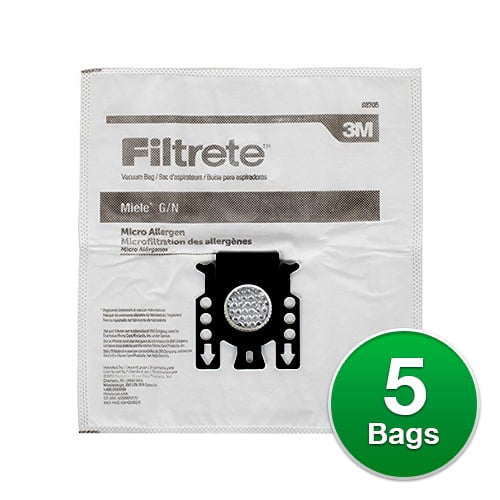 Filtrete Type G/N Vacuum Bag for Miele 68705 (Single Pack) Walmart