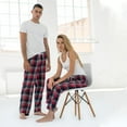 thumbnail image 3 of Skinnifit Womens Tartan Lounge Pants, 3 of 4