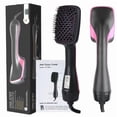 thumbnail image 4 of 3-in-1 Hot Air Brush & Styler with Negative Ion Tech, Frizz Control, Rapid Wet/Dry Use, Anti-Scald - Comb/Straighter/Dryer in One, 4 of 10