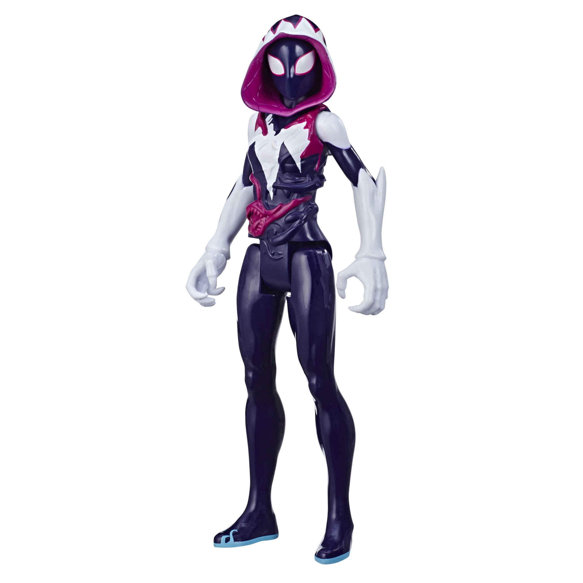 Spider-Man Maximum Venom Titan Hero Ghost-Spider Action Figure, Ages 4 and  up 