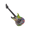thumbnail image 4 of Guitar Wall Clock, Guitar Decorative Wall Clock Simulation Random Color Drop Resistant  For Bedroom For Desktop 5680 Guitar,5680CC Guitar With Stand, 4 of 8