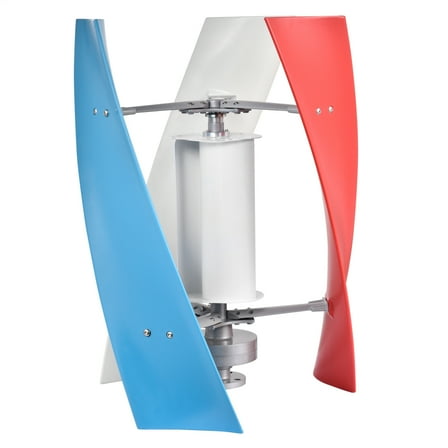 FOVOLAT Vertical Wind Turbine 3000W 24V Wind Powered Generator AC Permanent Magnet Generator Kit for Home RVs Boats Terraces Cabins standard
