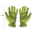 thumbnail image 5 of Deyuer 1 Pair Cleaning Gloves Ultra Soft Efficient Dust Removal Car Care Microfiber Coral Fleece Car Wash Gloves for Bathroom,Pink, 5 of 8