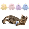 thumbnail image 3 of Cute Plush Chew Toy For Pet, Soft Squeaky Cartoon Character Toy, Fun Companion For Indoor Play,Pet Enrichment Toys,Gifts for Pets and Pet Lovers(Yellow), 3 of 5