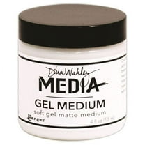 Dina Wakley Media Gel Medium 4oz Jar -Matte Finish