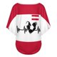 thumbnail image 5 of Women's Football Graphic T-Shirt, Women's V Neck Short Sleeve Soccer Fan T Shirt with Names Print Casual for Soccer Tournament 2026 Red Size: 2XL, 5 of 5