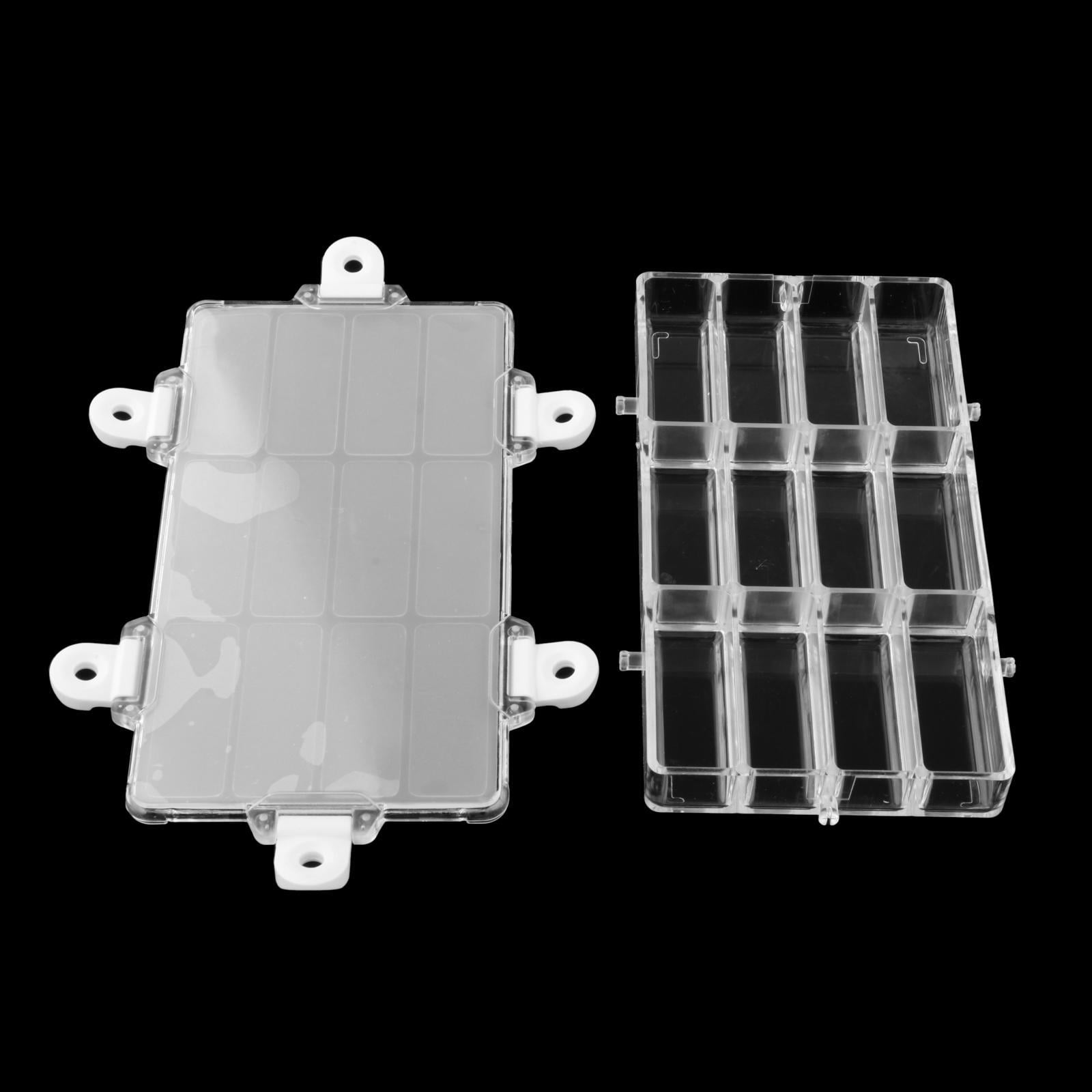 S SERENABLE Portable Paint Storage , Moisturizing Plastic Case Paint Pallet Tray, for Gouache Oil Paint/ , 12 no 12 Well no Palette