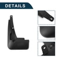 thumbnail image 4 of Protectores de barro Unique Bargains para Toyota Crown Kluger 2021-2023, protectores de barro delanteros y traseros con accesorios de montaje, 4 of 6
