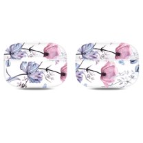 Airpods Pro Case, Airpods 3 Case, Allytech Flower Printed Anti-scratch Wireless Charging Support Drop Protection Portable Case Cover for Apple New Airpods Pro, Floral