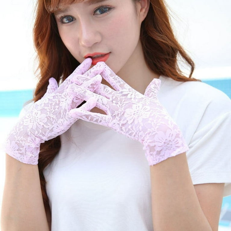 Maxdot Women Sunblock Fingerless Gloves Summer India