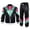 Black, variant on Adult 80s Tracksuit Retro Hop Windbreaker, Disco Tracksuit Sets Outfits Set, Themed Party Performance Wear