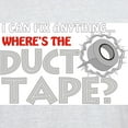 thumbnail image 3 of CafePress - Duct Tape Ash Grey T Shirt - Men's Classic Graphic T-Shirt, 3 of 4