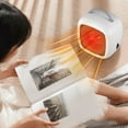 thumbnail image 2 of kjfeif Winter Portable Heater with Handle Convenient M Ini Heater Desktop Home Student Electric Heater Foot Warmer for Winter Bedroom ,Home ,Office and Indoor Use, 2 of 8