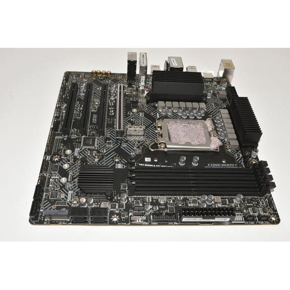 Compatible with PRO-B660-A-CEC Replacement for PRO-B660-A-CEC MSI Intel LGA1700 DDR4 Gaming Motherboard NO IO Shield Plate