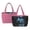Blue Butterfly Print-B, variant on Cute Otter Print Large Capacity Quilted Tote Bag for Women Lightweight Soft Puffer Work Tote Bag Casual Everyday Commuter Shoulder Bags for Professional Woman Daily Use