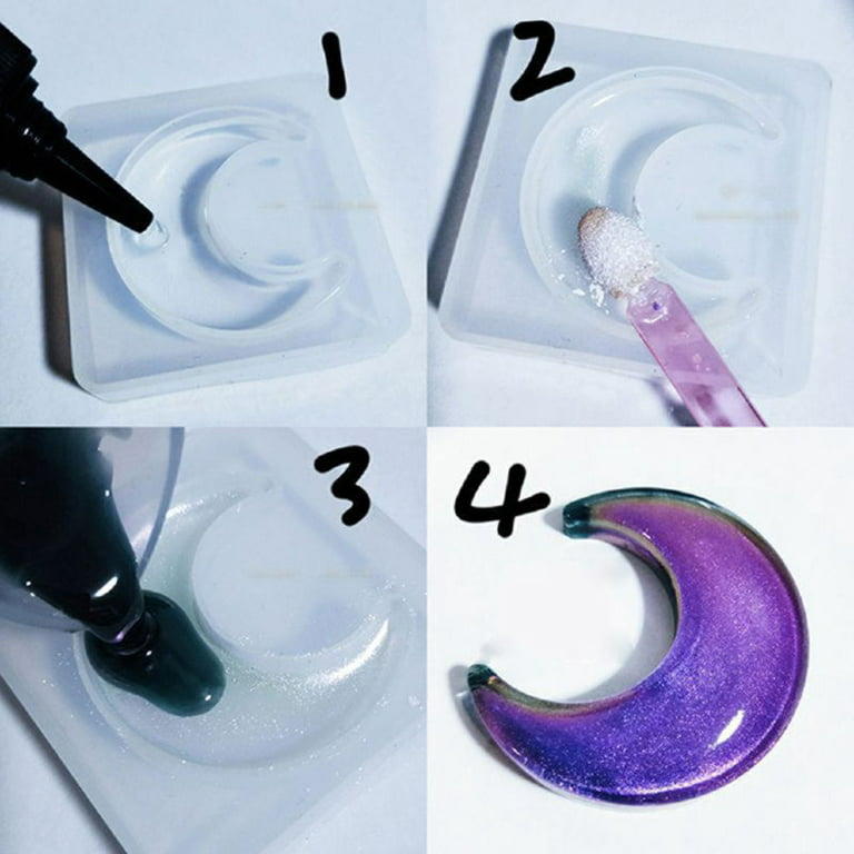 5 Color Magic Resin Chameleons Pigment Mirror Rainbow Colorant