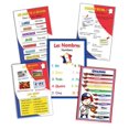 thumbnail image 1 of Long Bridge Publishing French Language School Poster Set N.1 - Gráficos murales bilingües surtidos Long Bridge Publishing PSET5FR1, 1 of 2