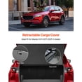 thumbnail image 2 of VEVOR Retractable Cargo Cover, Upgraded Carbon Fiber Texture Trunk Cover, Anti-Peeping Luggage Privacy Shield, Easy Installation Security Shade Car Accessories, for Mazda CX-5 2017-2025 5-Seater, 2 of 9