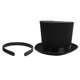 thumbnail image 1 of 2x Steampunk Hat Diadema, Cóctel Boda Derby Sombreros para hombres y mujeres Hugo Fascinator Diadema mujer, 1 of 10