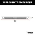 thumbnail image 6 of ARIES 2556056 AdvantEDGE Black Aluminum 75-Inch Truck Running Boards, Select Toyota Tundra Extended Cab, 6 of 18