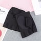 thumbnail image 5 of BRIGHTFUFU Un par de guantes profesionales de ciclismo, culturismo, mancuernas, fitness, levantamiento de pesas, gimnasio, adultos, guantes protectores transpirables de medio dedo, talla L (negro), 5 of 7