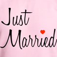 thumbnail image 3 of CafePress - Just Married (Black Script W/ Heart) Sweatshirt - Crew Neck Sweatshirt, 3 of 3