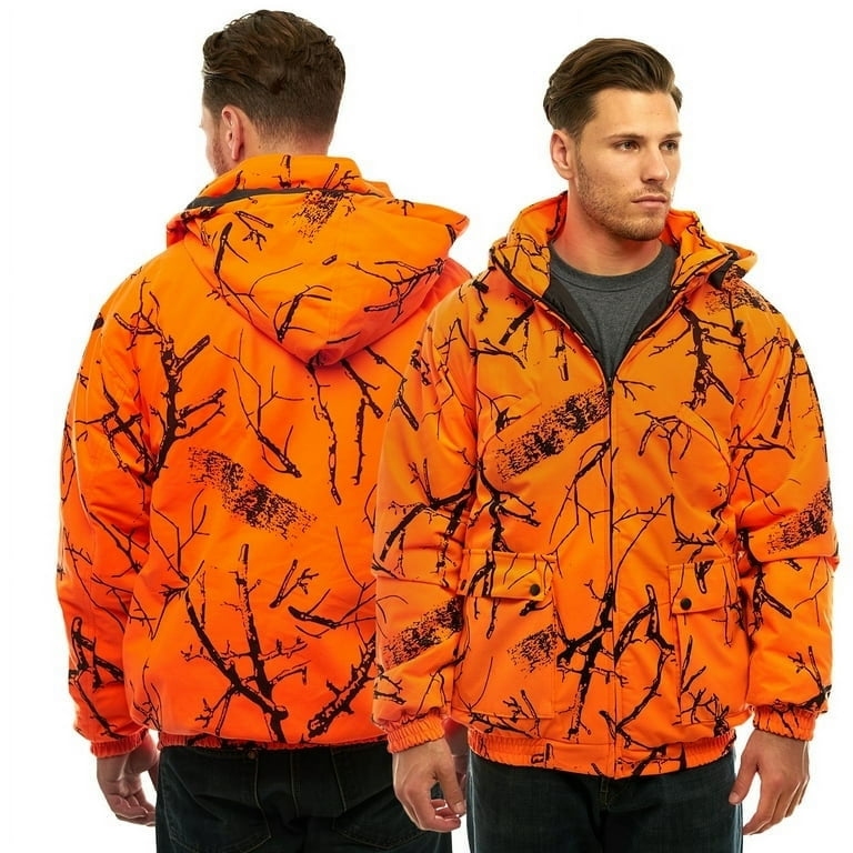 Waterproof blaze orange hunting jacket sale