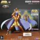 thumbnail image 5 of Figuras originales de Saint Seiya: Saint Géminis dorado brillante, modelo hecho a mano, juguetes de decoración para el hogar que se pueden coleccionar y regalar, 5 of 5