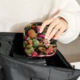 thumbnail image 6 of Cactus Sanitary Napkin Bag Pouch with Zipper, Period Purse Large Pouch with Zipper for Women, Velvet, Sponge, Oxford Cloth Material, 6 of 6