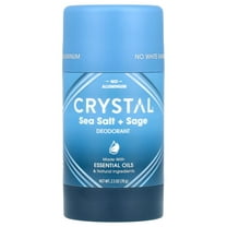 Crystal 2.5 oz Magnesium Deodorant Stick, Sea Salt & Sage