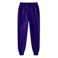 thumbnail image 5 of Fiaer,Sweatpants Women Oversized High Waisted Warm Casual Lounge Joggers with Pockets Relaxed Fit Workout Athletic Pants Purple XXXL, 5 of 5