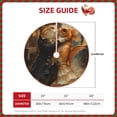 thumbnail image 2 of Fotbe Cat Fish Dance Vintage Pattern Christmas Tree Skirt, Tree Skirts Plush Christmas Decorations, Christmas Tree Skirts Xmas Decorations Holiday Party Decor-48", 2 of 6