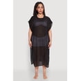 thumbnail image 2 of Womens Plisse Swim Cover Up, 2 of 8