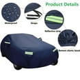 thumbnail image 3 of Sedan Car Cover Outdoor Waterproof Dust-proof Windproof UV Resistant All Weather Protection, Size M, 177x69x59inch, 3 of 7