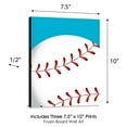 thumbnail image 5 of Big Dot of Happiness Go, Fight, Win - Sports Themed Nursery Wall Art, Kids Room Decor & Game Room Home Décor - 7.5 x 10 inches - Set of 3 Prints, 5 of 6