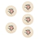 thumbnail image 4 of 5 posavasos retro para bebidas, decoración del hogar, posavasos de mesa, hermosos Beige, 4 of 9