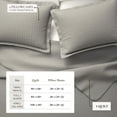 thumbnail image 3 of Great Bay Home Detailed Channel Stitch Microfiber All-Season Quilt Set With Shams (Twin, Ash Gray), 3 of 6