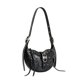 thumbnail image 4 of Bolso de hombro JW PEI Tessa de piel vegana negra aplastada para mujer, 4 of 6
