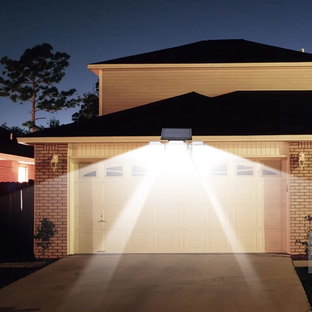 La pared solar teledirigida de la lámpara solar interior impermeable IP65 enciende 306LED 4Heads