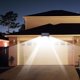 thumbnail image 1 of La pared solar teledirigida de la lámpara solar interior impermeable IP65 enciende 306LED 4Heads, 1 of 8