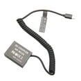 thumbnail image 2 of Decoded Np-W126 Dummy Battery Professional Input PD 9V 12V Spring Cable USB Type, 2 of 8