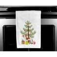 thumbnail image 3 of Greyhound Merry Christmas Tree White Kitchen Towel Set of 2 Dish Towels, 3 of 3