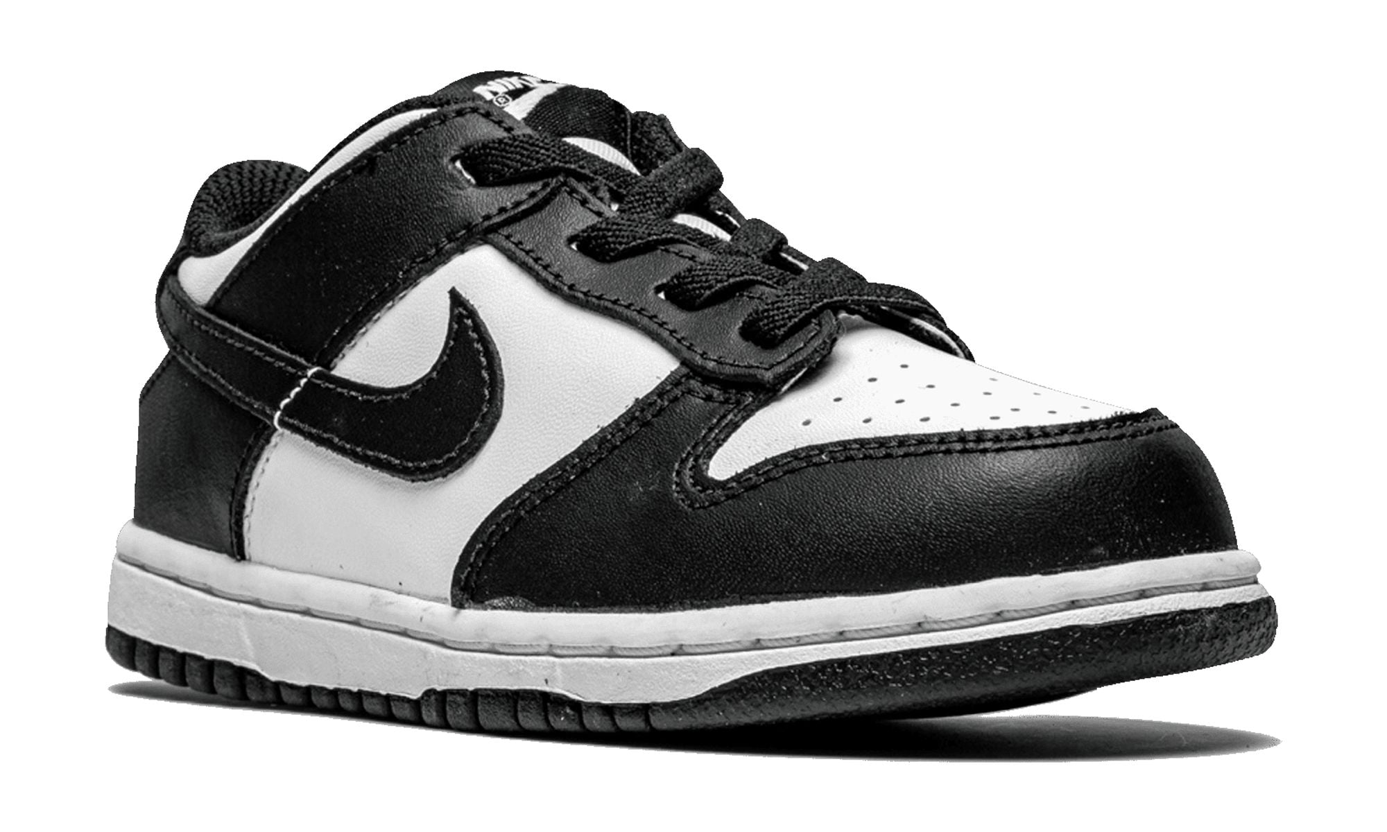 NIKE TODDLER Dunk Low TD "Panda - Black / White" CW1589 100 from Stadium Goods