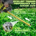 thumbnail image 5 of Cordless Hedge Trimmer, UNTIMATY 21V Rechargeable Hedge Trimmer with 22" Double Action Blade, Double Safety Handle, 3.0Ah Battery & Charger, for Shrub Cutting, Trimming,Green, 5 of 9