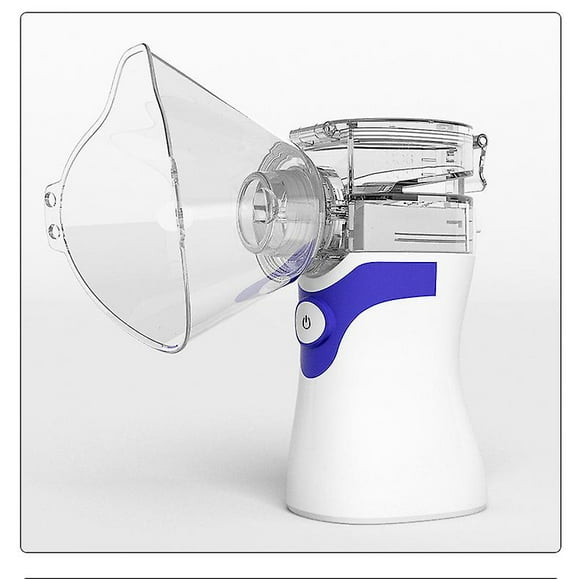 Mini portable steam humidifier for adults and children Gray (dark blue)