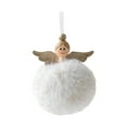 thumbnail image 2 of Ángel de peluche navideño para colgar en la puerta del dormitorio o la pared. Estilo D, 2 of 9