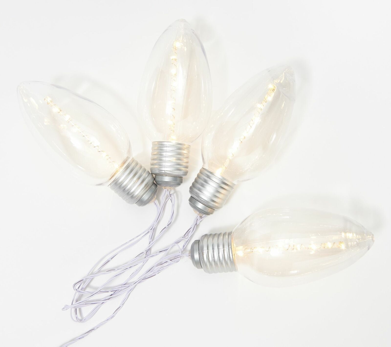 Bethlehem Lights 9' PlugIn Oversized C9 Light Strand in Clear