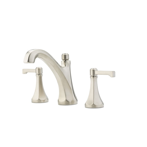 Open Box Arterra 2-Handle 8" Widespread Bathroom Faucet in Brushed Nickel