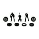 thumbnail image 1 of Figuras de pintadas a mano a escala 1:64, modelo de mecánico de automóviles, objetos de colección, dioramas, accesorios para fotografía de negro, 1 of 8